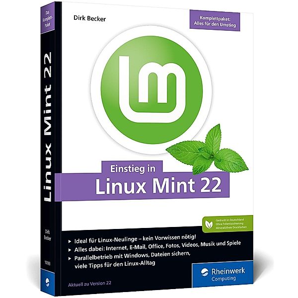 Einstieg in Linux Mint 22, Dirk Becker