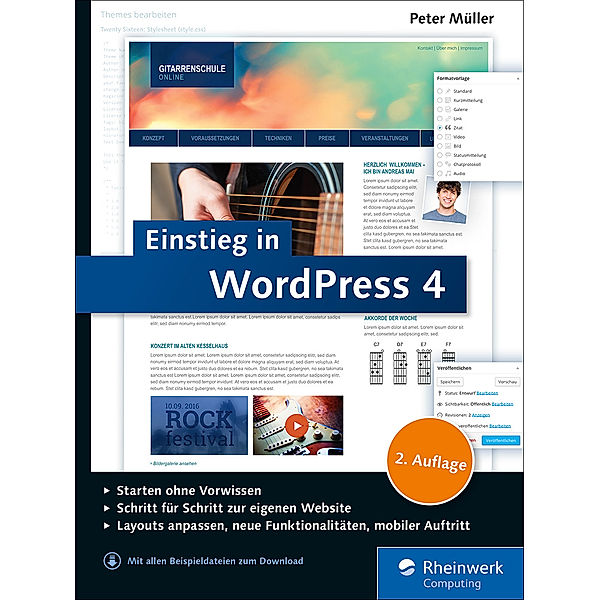 Einstieg in WordPress 4, Peter Müller