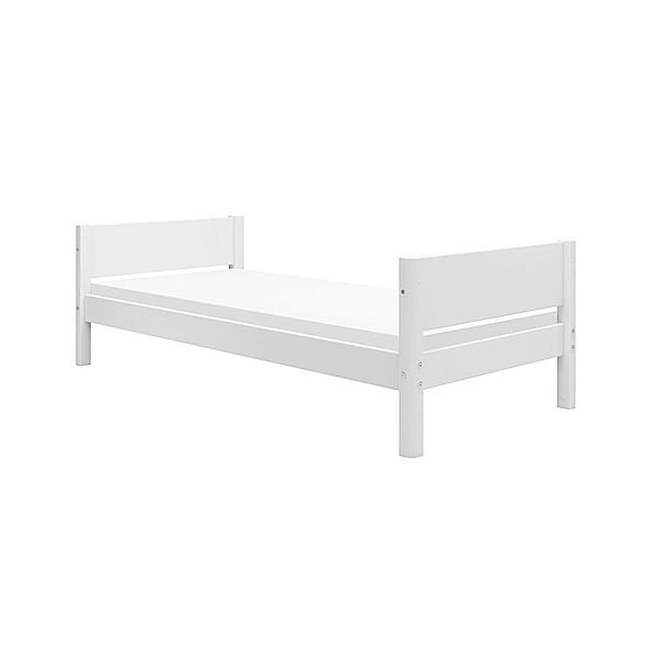 FLEXA Einzelbett WHITE I 90 x 200 cm (Farbe: weiß)