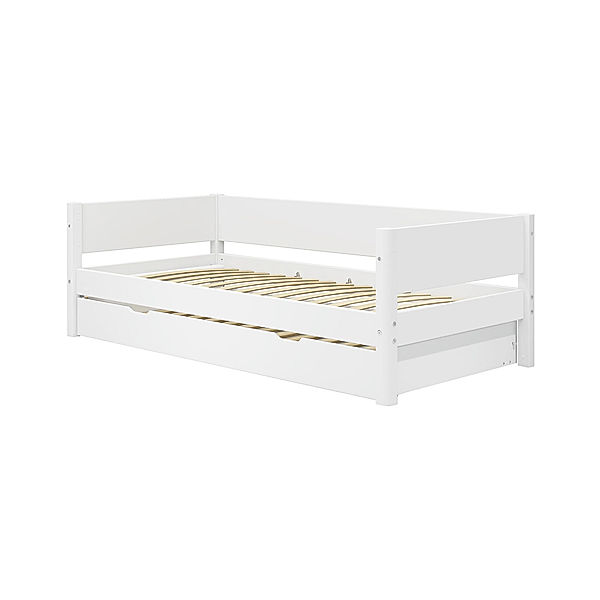 FLEXA Einzelbett WHITE IV 90 x 190 cm (Farbe: weiß)