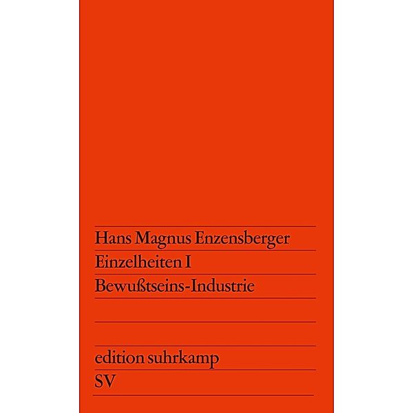 Einzelheiten I.Bd.1, Hans Magnus Enzensberger