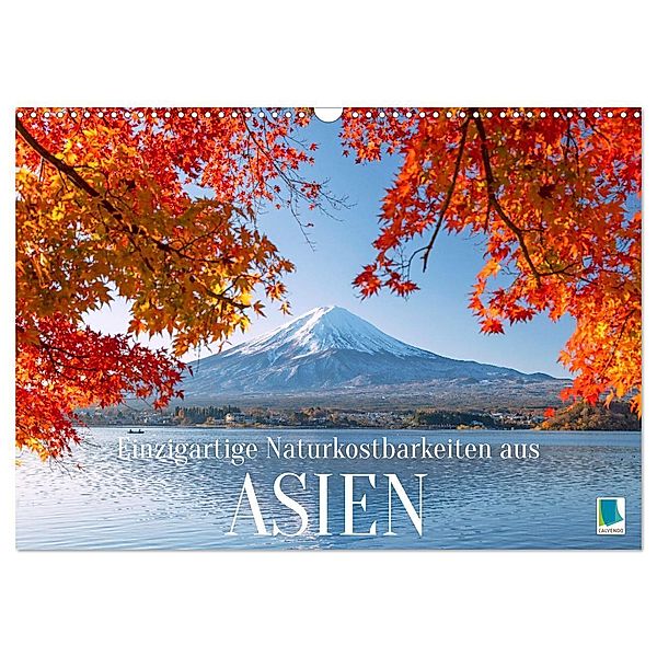 Einzigartige Naturkostbarkeiten aus Asien (Wandkalender 2025 DIN A3 quer), CALVENDO Monatskalender, Calvendo