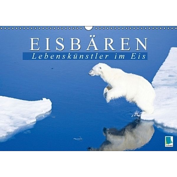 Eisbären: Lebenskünstler im Eis (Wandkalender 2017 DIN A3 quer), CALVENDO