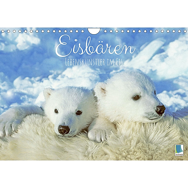 Eisbären: Lebenskünstler im Eis (Wandkalender 2023 DIN A4 quer), Calvendo