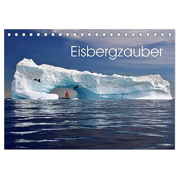 Eisbergzauber (Tischkalender 2024 DIN A5 quer), CALVENDO Monatskalender, Photonette