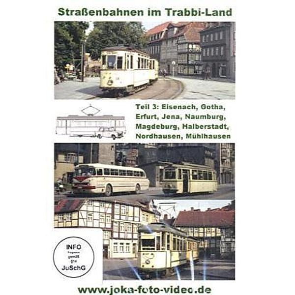 Eisenach, Gotha, Erfurt, Jena, Naumburg, Magdeburg, Halberstadt, Nordhausen und Mühlhausen,1 DVD