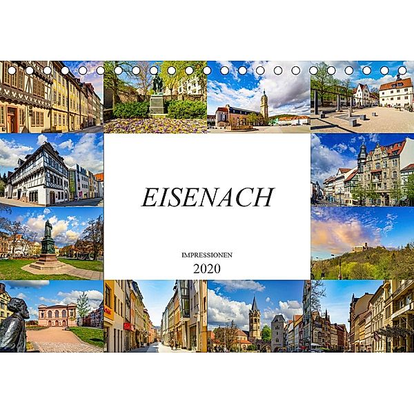 Eisenach Impressionen (Tischkalender 2020 DIN A5 quer), Dirk Meutzner