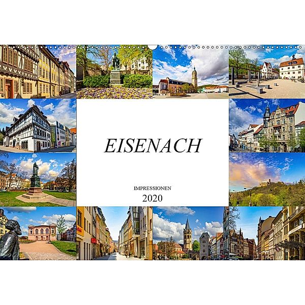 Eisenach Impressionen (Wandkalender 2020 DIN A2 quer), Dirk Meutzner