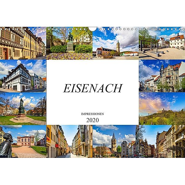 Eisenach Impressionen (Wandkalender 2020 DIN A3 quer), Dirk Meutzner