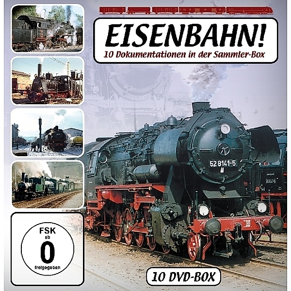 Eisenbahn,10 DVDs