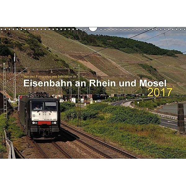 Eisenbahn an Rhein und Mosel 2017 (Wandkalender 2017 DIN A3 quer), Stefan Jeske