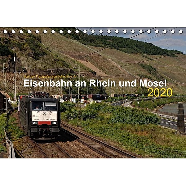 Eisenbahn an Rhein und Mosel 2020 (Tischkalender 2020 DIN A5 quer), Stefan Jeske