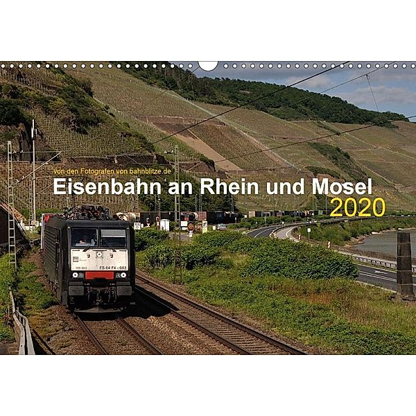 Eisenbahn an Rhein und Mosel 2020 (Wandkalender 2020 DIN A3 quer), Stefan Jeske