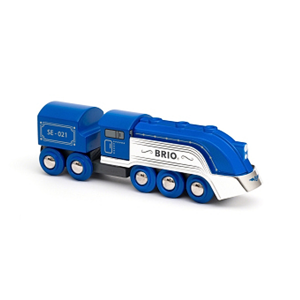 Brio Eisenbahn DAMPFZUG (SPECIAL EDITION 2021) in blau