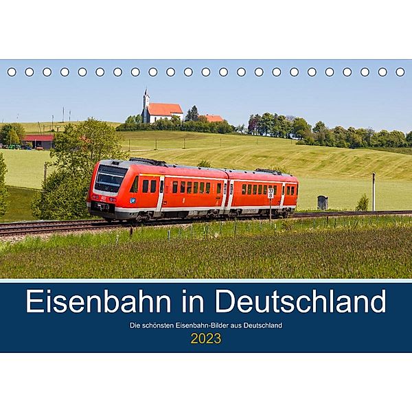 Eisenbahn in Deutschland (Tischkalender 2023 DIN A5 quer), Markus Mainka