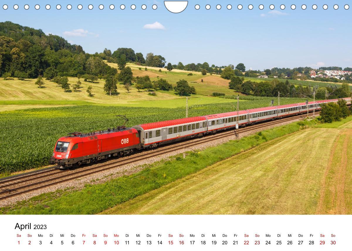 Wandkalender 2022 DIN A4 quer 9783673209581 Eisenbahn in Mitteldeutschland 