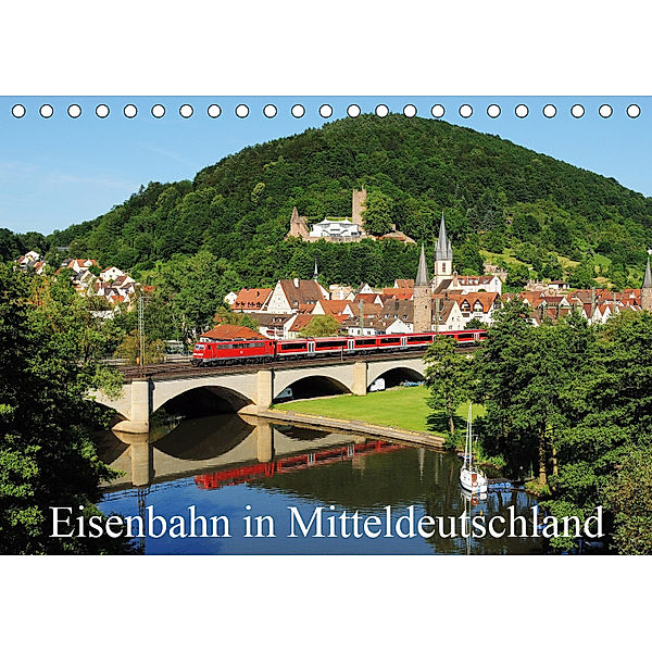 Eisenbahn in Mitteldeutschland (Tischkalender 2019 DIN A5 quer), Alexander Schneider