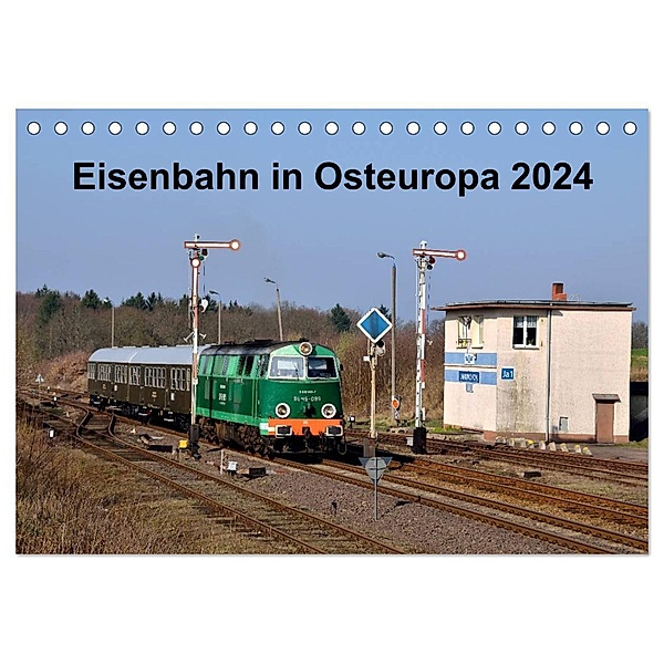Eisenbahn Kalender 2024 - Oberlausitz und Nachbarländer (Tischkalender 2024 DIN A5 quer), CALVENDO Monatskalender, Robert Heinzke