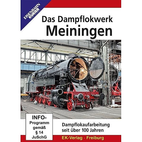 Eisenbahn-Kurier - Das Dampflokwerk Meiningen,1 DVD-Video