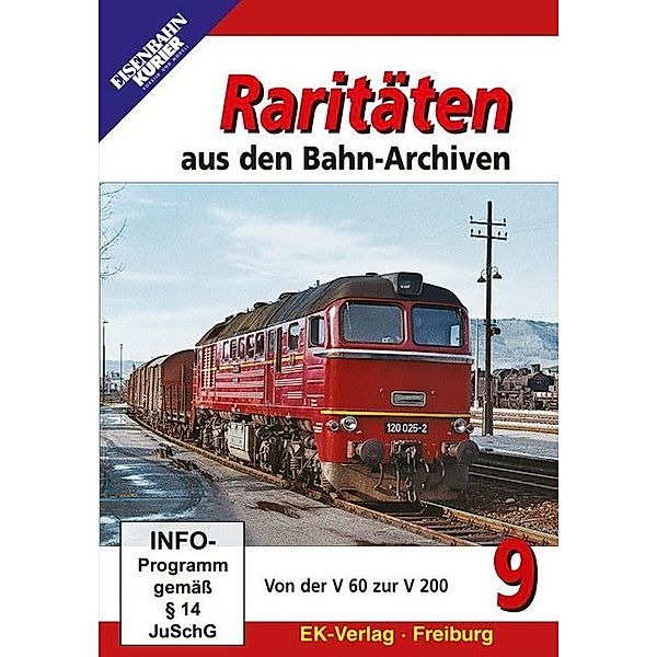 Eisenbahn-Kurier - Raritäten aus den Bahn-Archiven.Tl.9,1 DVD-Video