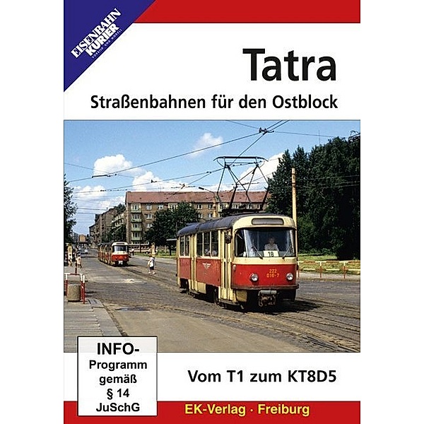 Eisenbahn-Kurier - Tatra - Strassenbahnen für den Ostblock,1 DVD-Video