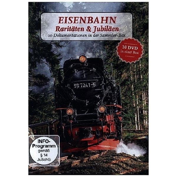 Eisenbahn: Raritäten & Jubiläen,10 DVD