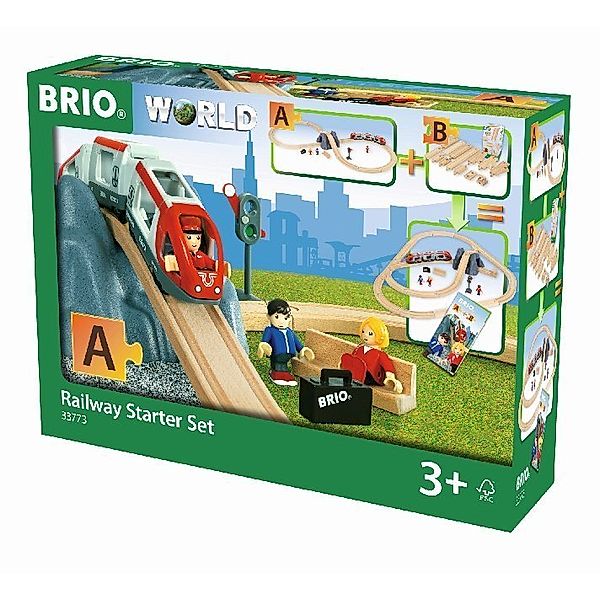 Brio Eisenbahn-Set STARTERSET A 26-teilig, BRIO®