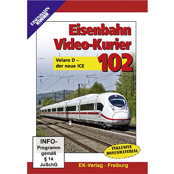 Eisenbahn Video-Kurier 102, 1 DVD