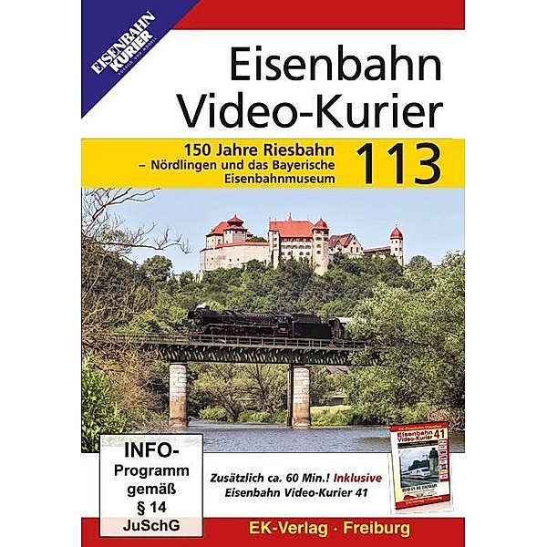 Eisenbahn Video-Kurier 113, DVD