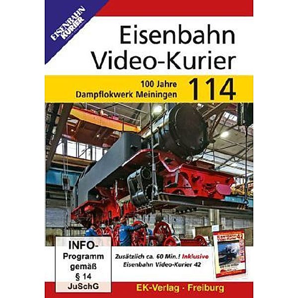 Eisenbahn Video-Kurier 114, 1 DVD