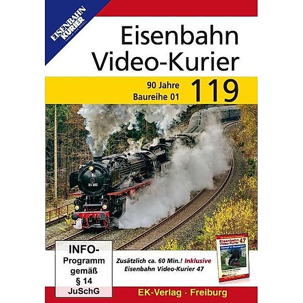 Eisenbahn Video-Kurier 119, 1 DVD