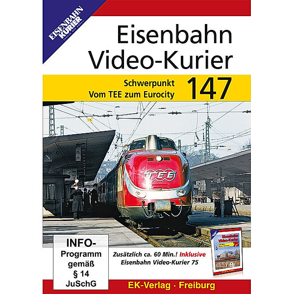 Eisenbahn Video-Kurier 147,DVD-Video