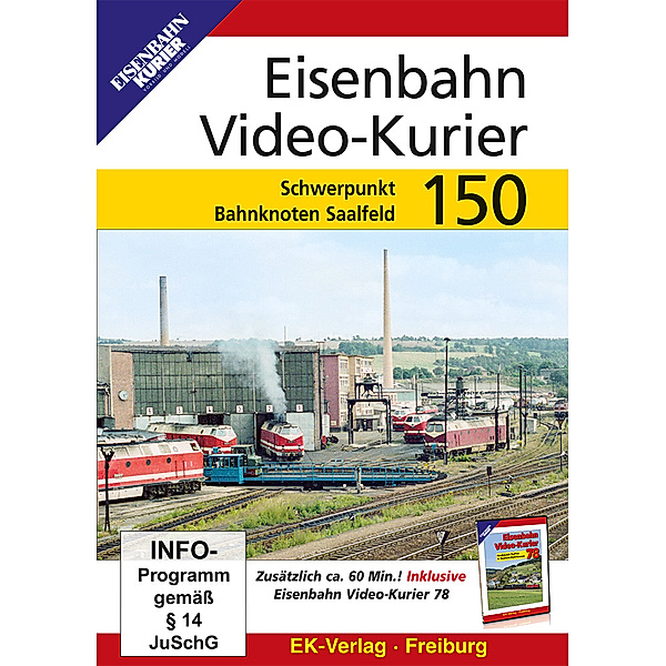 Eisenbahn Video-Kurier 150,DVD-Video