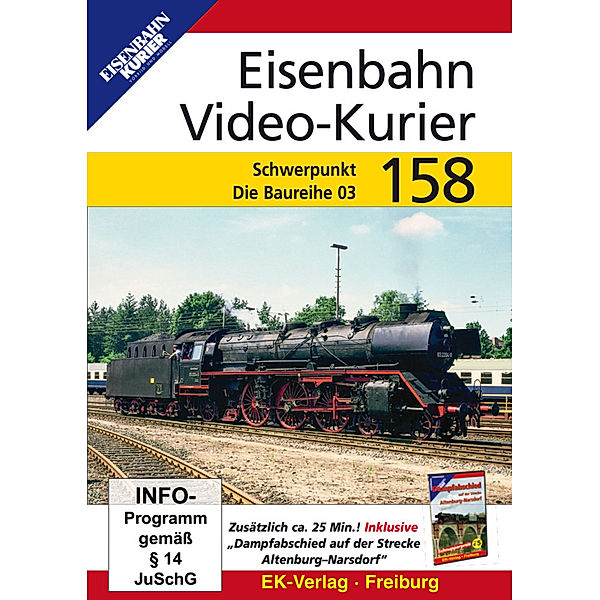 Eisenbahn Video-Kurier 158,1 DVD
