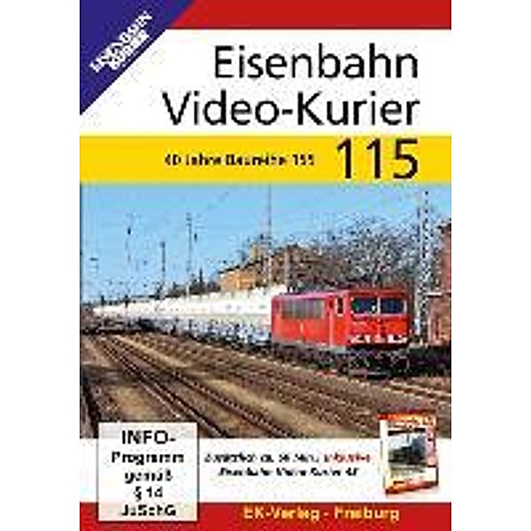 Eisenbahn Video-Kurier, DVD