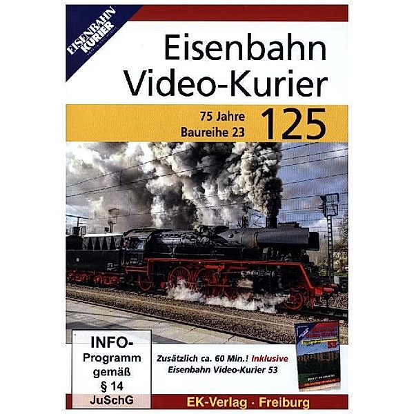 Eisenbahn Video-Kurier.Tl.125,DVD