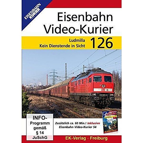 Eisenbahn Video-Kurier.Tl.126,DVD