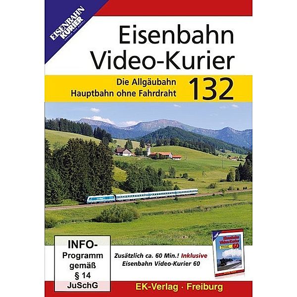 Eisenbahn Video-Kurier.Tl.132,DVD