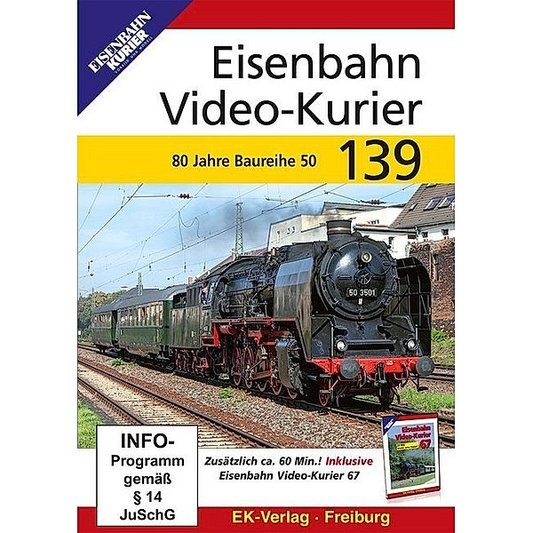 Eisenbahn Video-Kurier.Tl.139,1 DVD-Video