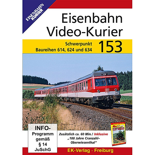 Eisenbahn Video-Kurier.Tl.153,DVD-Video