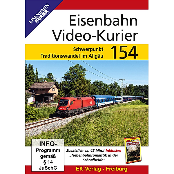 Eisenbahn Video-Kurier.Tl.154,DVD-Video