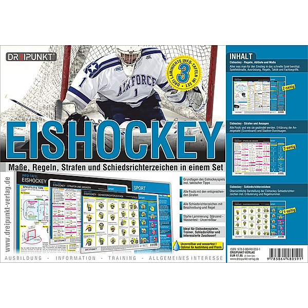 Eishockey, 3 Info-Tafeln, Michael Schulze