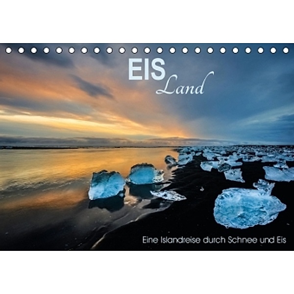 EISLand - Eine Islandreise durch Schnee und Eis (Tischkalender 2016 DIN A5 quer), Irma van der Wiel, Irma van der Wiel