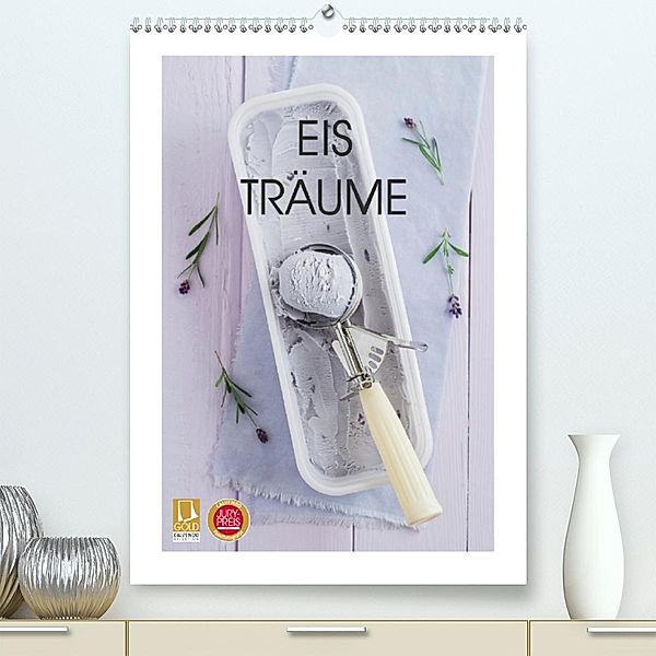 Eisträume (Premium-Kalender 2020 DIN A2 hoch), Elisabeth Cölfen