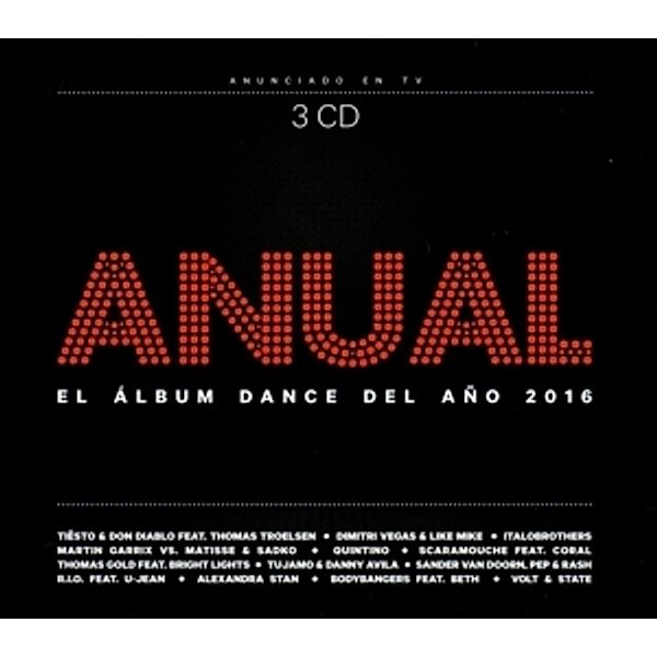 El Album Dance Del Ano 2016, Diverse Interpreten
