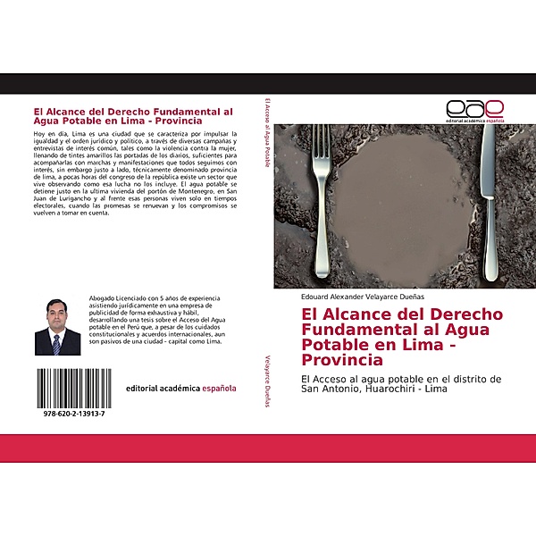 El Alcance del Derecho Fundamental al Agua Potable en Lima - Provincia, Edouard Alexander Velayarce Dueñas