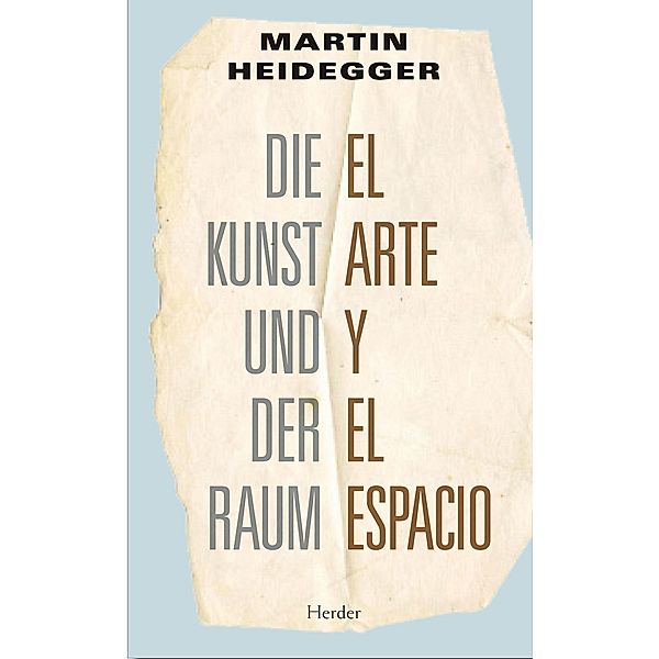 El arte y el espacio, Martin Heidegger