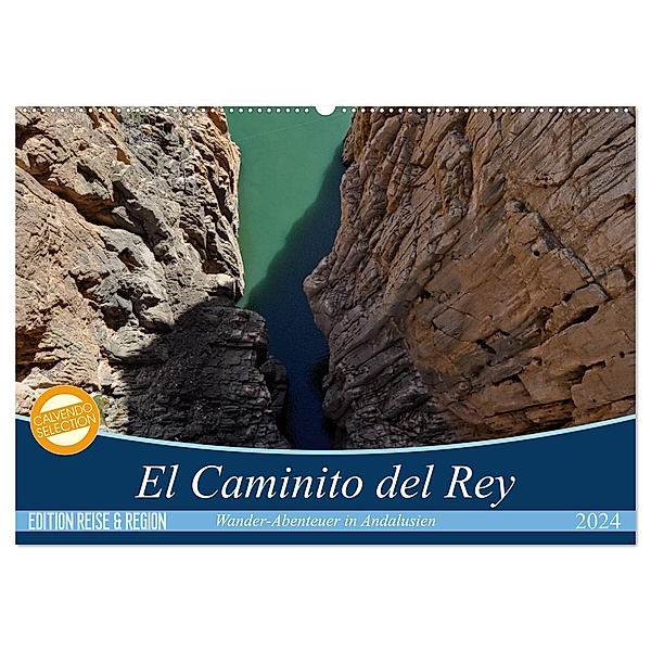El Caminito del Rey (Wandkalender 2024 DIN A2 quer), CALVENDO Monatskalender, Jorge Maga