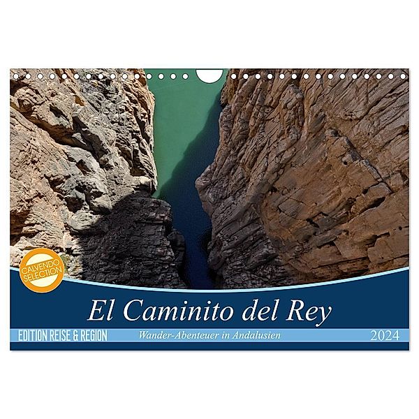 El Caminito del Rey (Wandkalender 2024 DIN A4 quer), CALVENDO Monatskalender, Jorge Maga