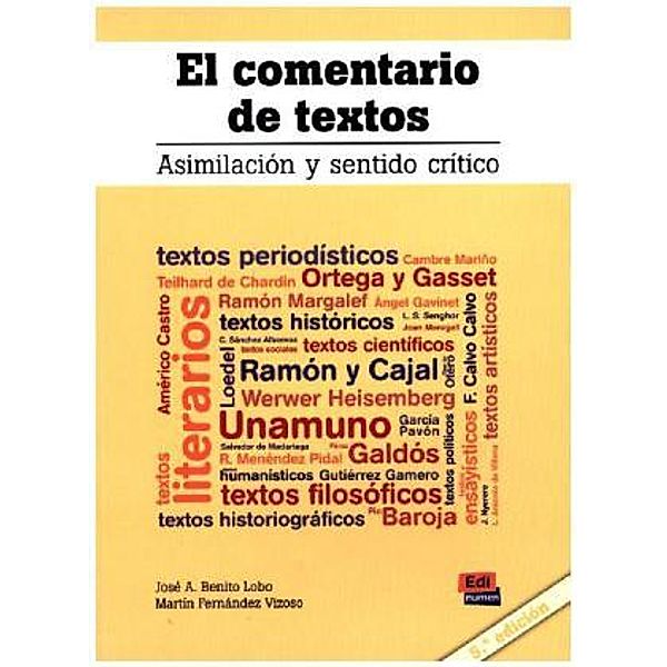 El comentario de textos, José Antonio Benito Lobo, Martín Fernández Vizoso